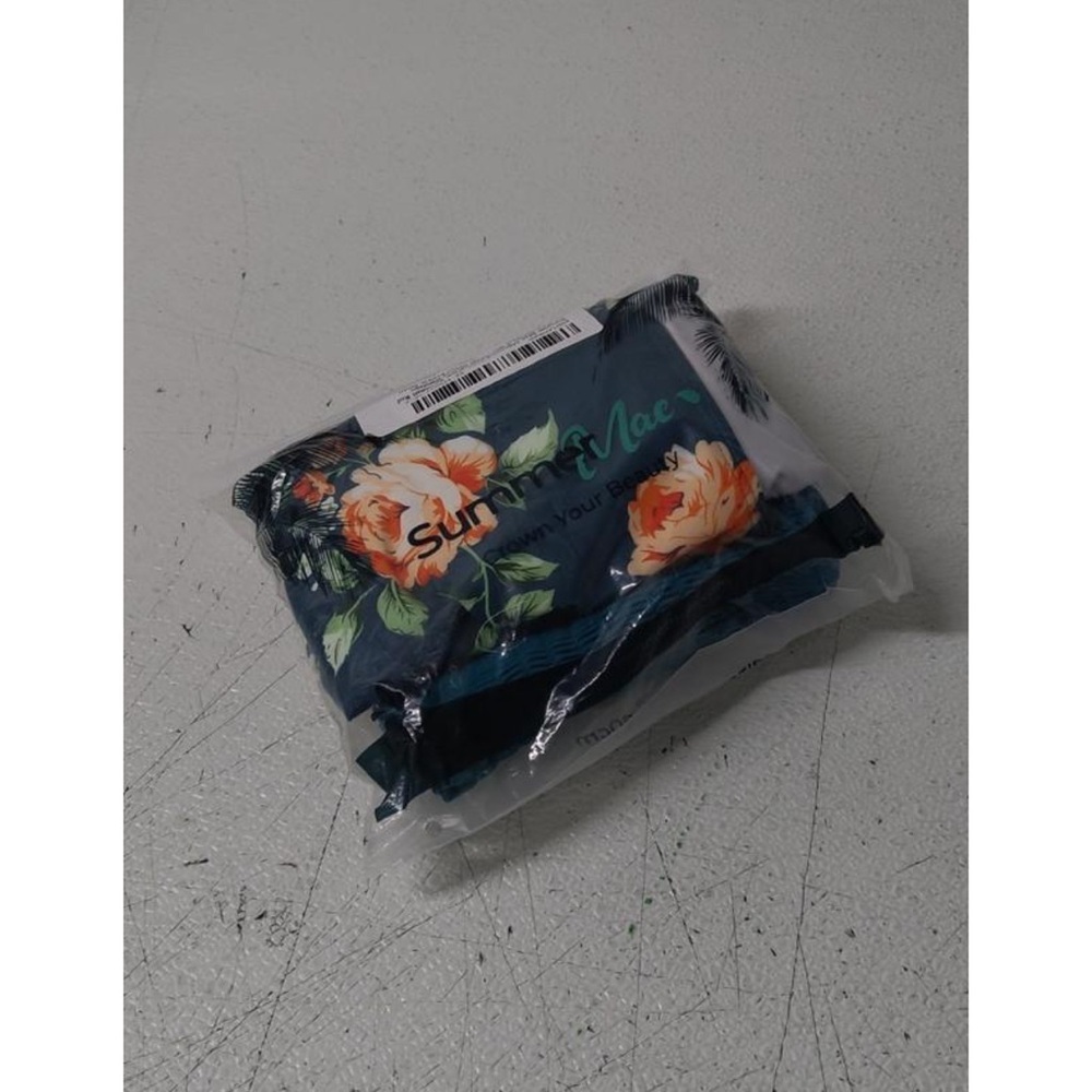 Maternity Turquoise Smocked Ruffle Top - Picture 2 of 7